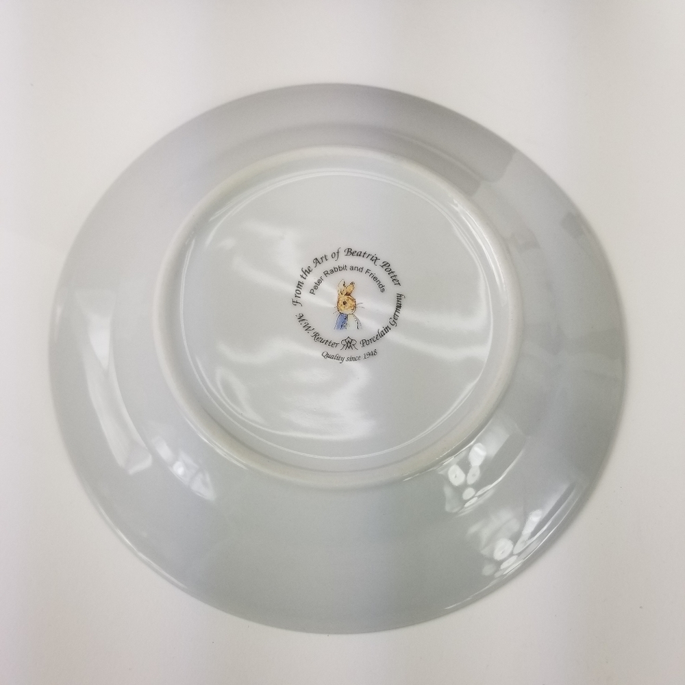 Peter Rabbit Germany Reutter Porcelain Lunch Set - Picture 7 of 8